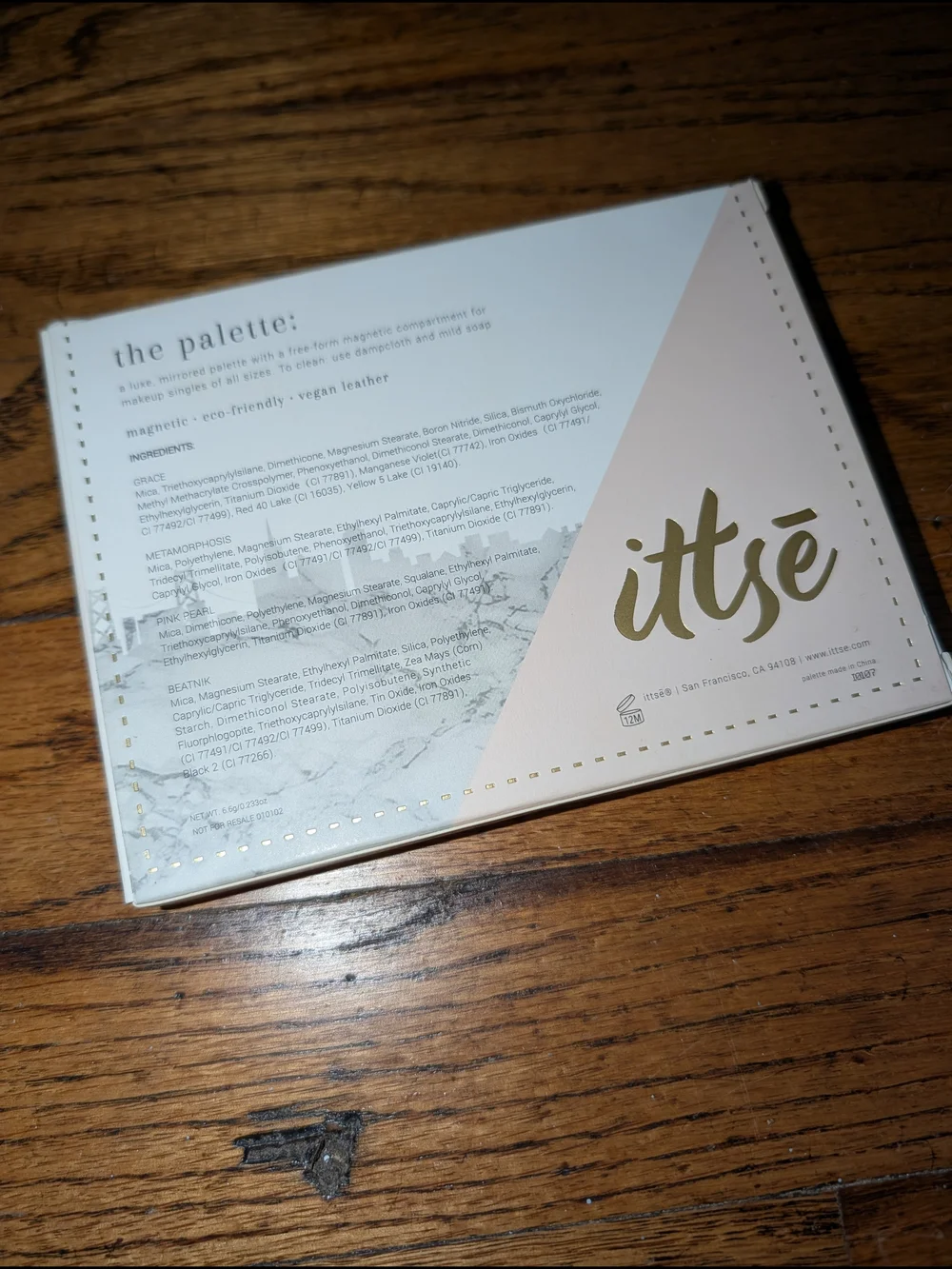 Neutral Brown & Taupe Eyeshadow Quad - Matte & Shimmer